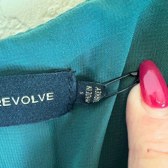 House of Harlow 1960 x Revolve Emerald Rhea Maxi Dress NWT Sz S - Picture 4 of 15